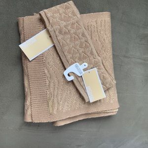 Michael Kors marching headband and scarf